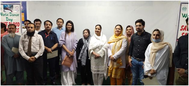 World Blood Donor Day celebration at Civil Hospital Hyderabad