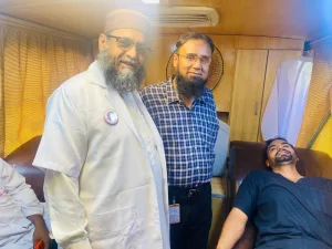 RBC Shaheed Benazirabad Hosts Blood Donation Camp with Fatimid Foundation